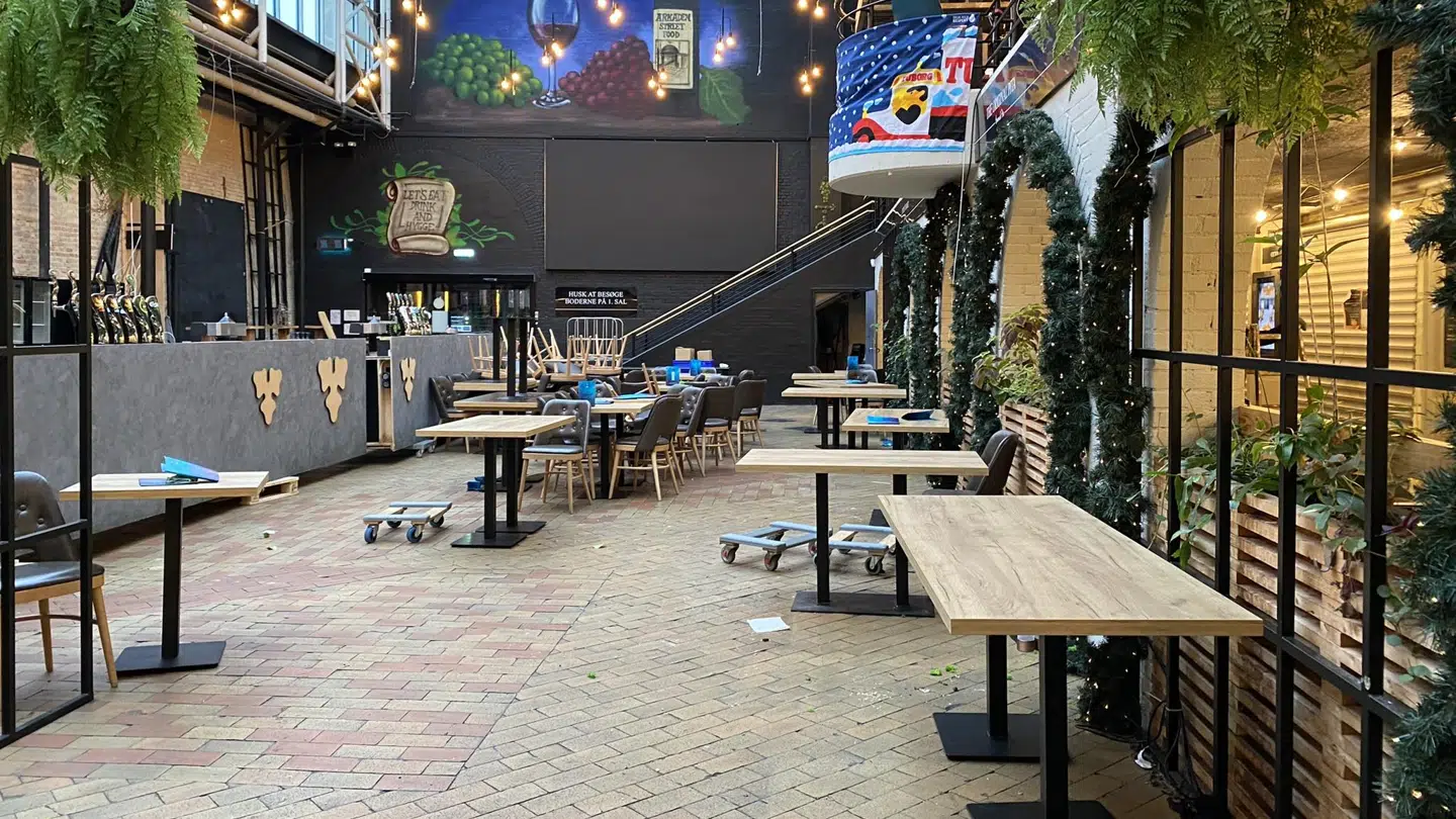 Arbejdet med at flytte inventaret startede onsdag. Foto: Jeppe Kanstrup