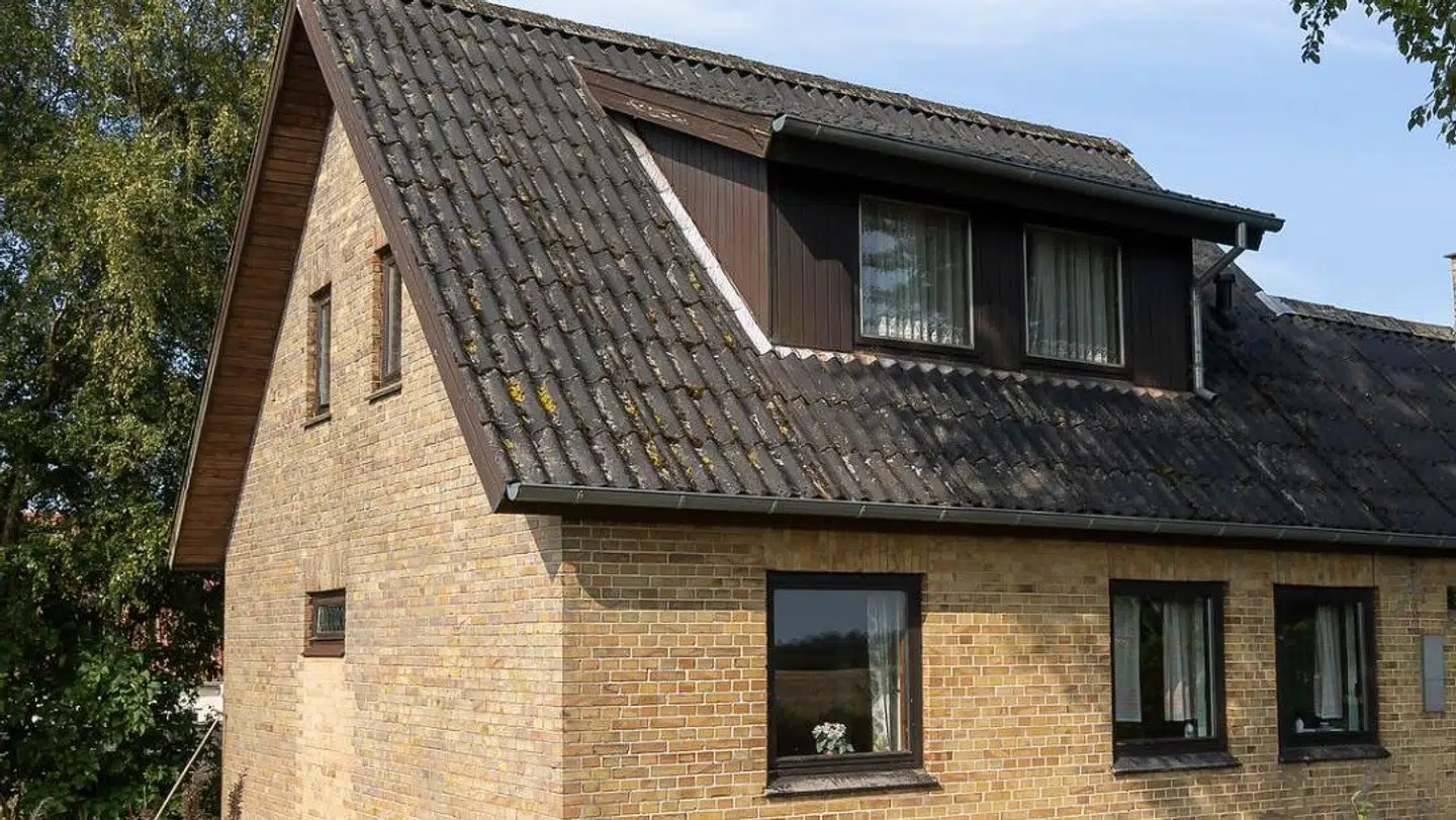 Den anden billigste bolig finder du i Fangel syd for Odense. Foto: Google Streetveiw.