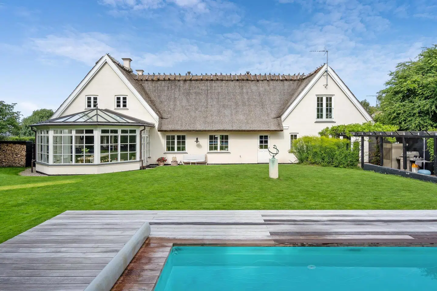 Uffe Holms villa. Pris: 14.995.000 kr.