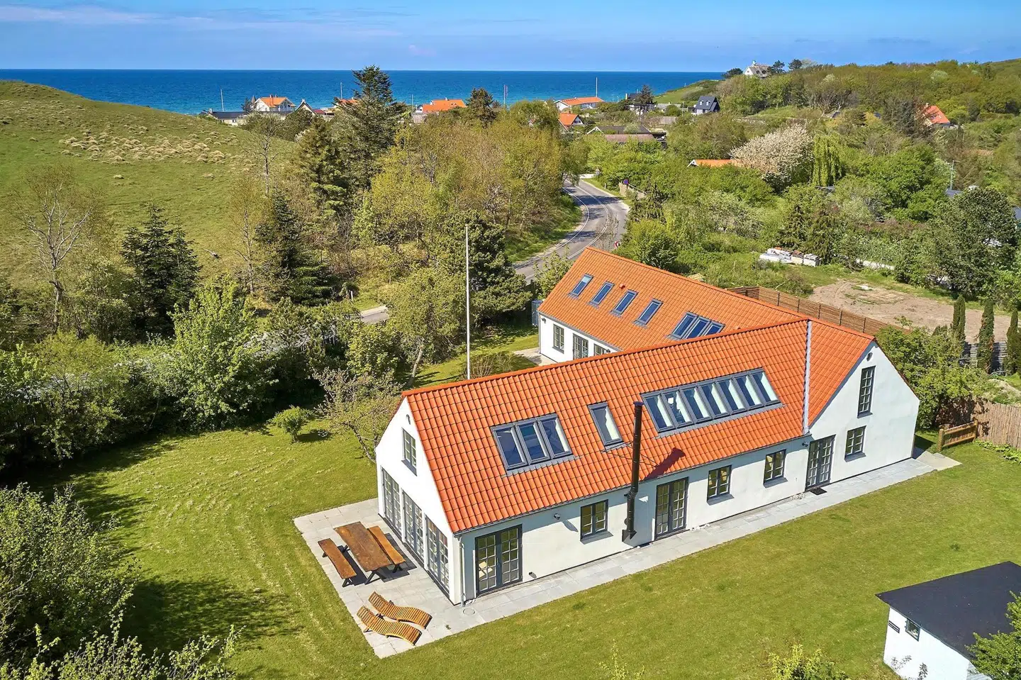 Kristian von Hornsleths sommerhus. Pris: 8,9 millioner kr.