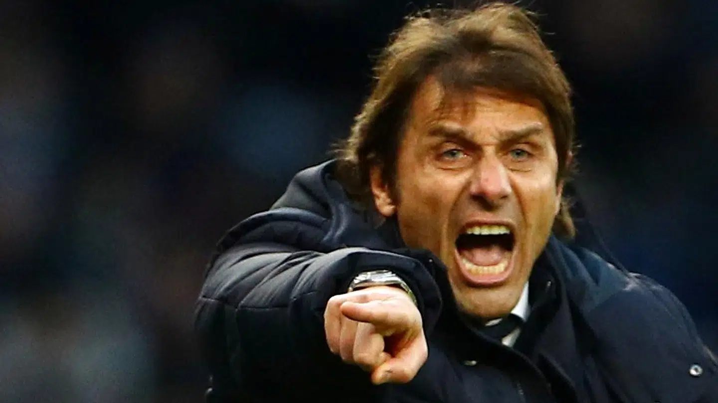 Antonio Conte er IKKE tilfreds.
