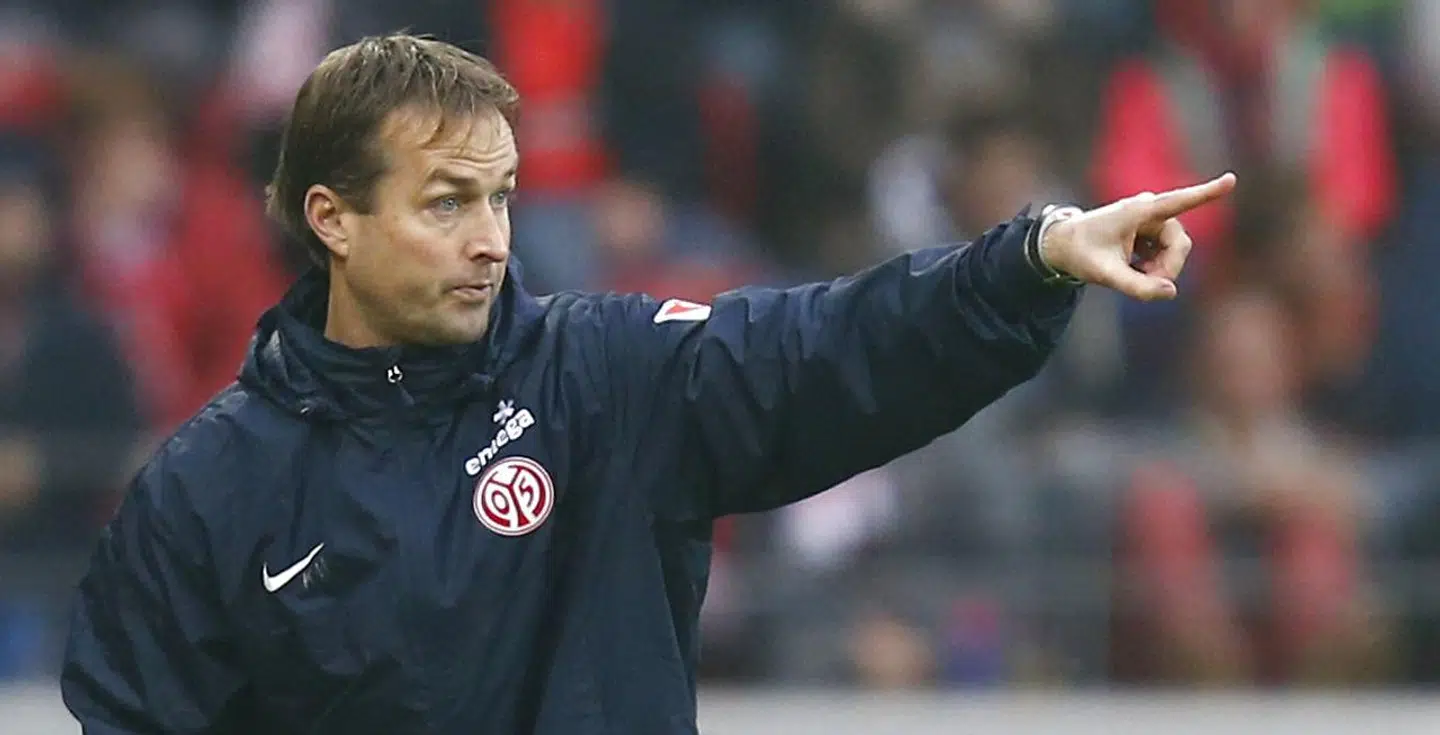 Kasper Hjulmand, da han for nogle år tilbage var cheftræner i tyske Mainz