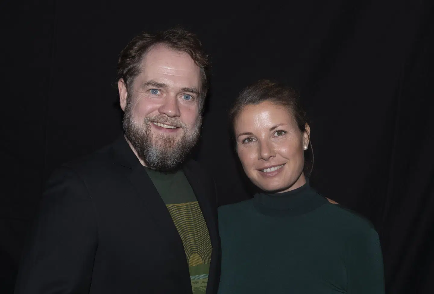 Esben Dalgaard med sin hustru Charlotte.