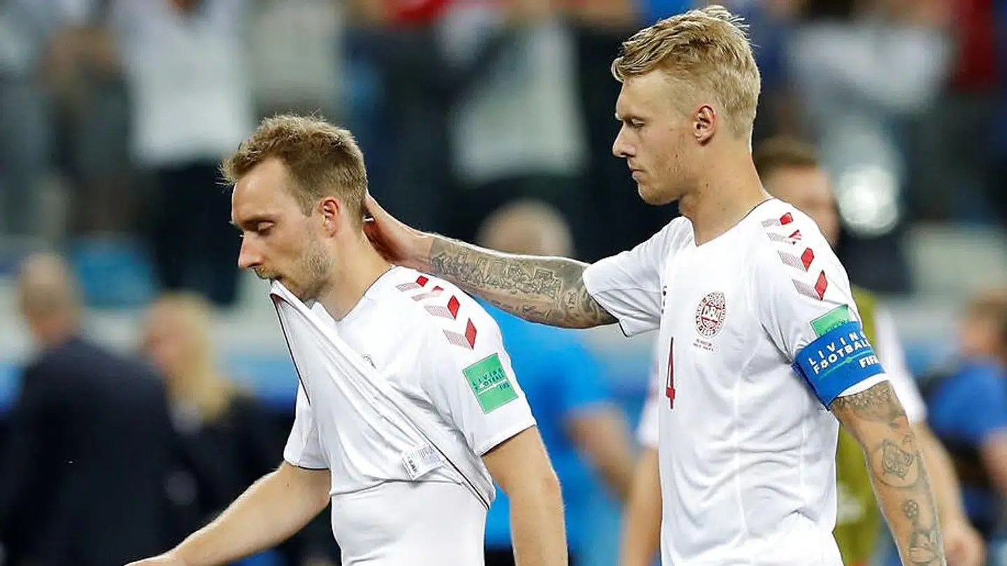 Kjær og Eriksen har delt mange oplevelser på landsholdet med over 100 kampe hver i rød og hvid.