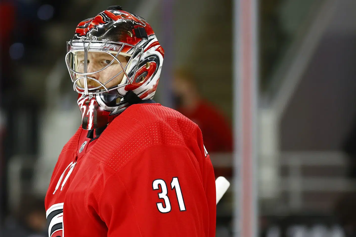Frederik Andersen er blevet smittet med coronavirus. (Arkivfoto) Jared C. Tilton/Ritzau Scanpix