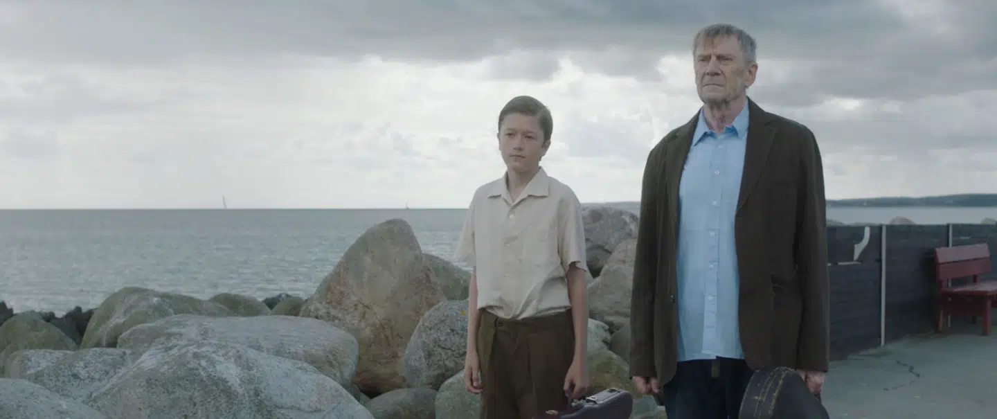 Louis Næss-Schmidt og Jesper Christensen er de bærende roller i Nicolaj Kopernikus' instruktørdebut 'Stenofonen'.