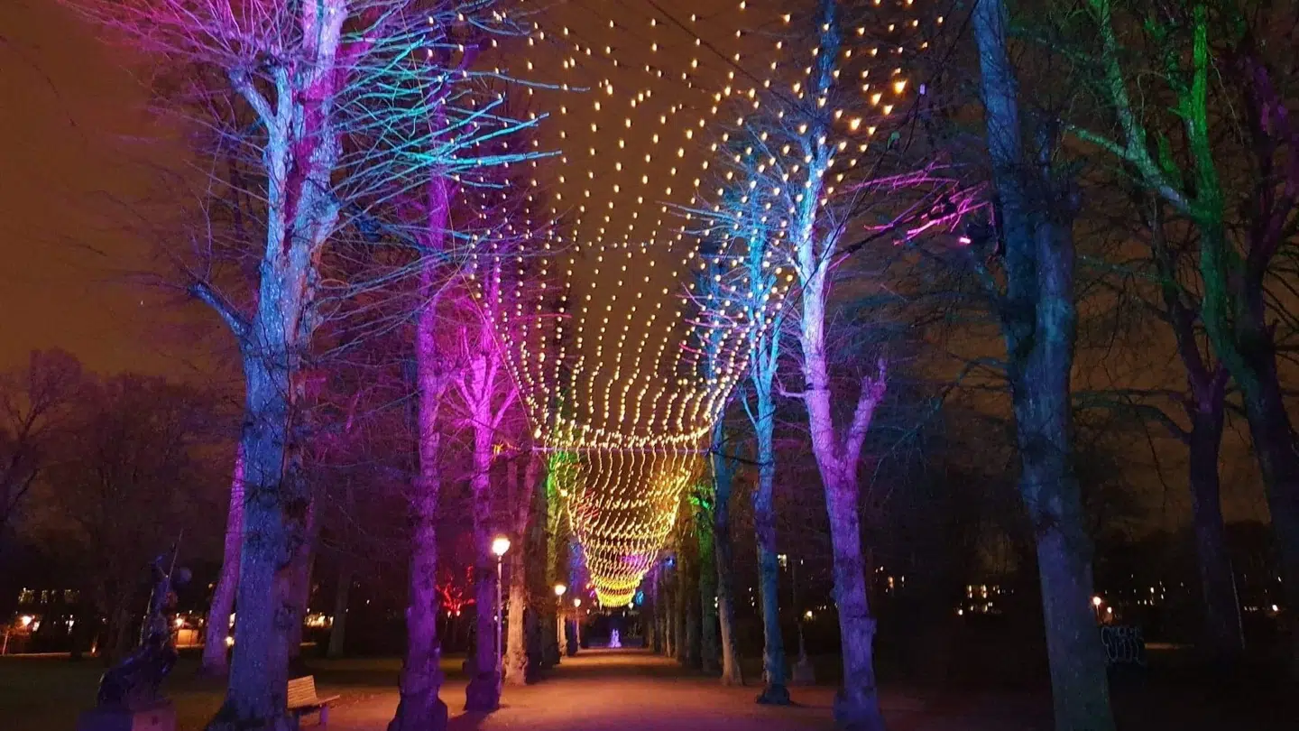 Snart kommer der lys over Kildeparken.