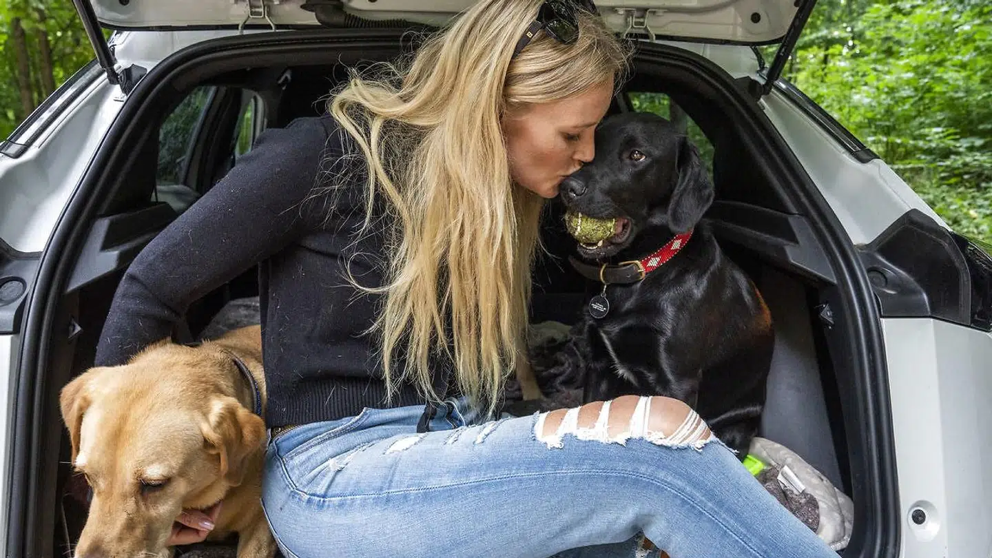 Thalia Pitzner betragter sine tre hunde som ligeværdige familiemedlemmer.