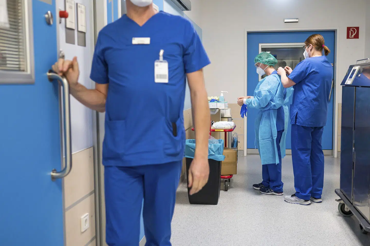 Portugal har tilbudt at hjælpe tyske hospitaler med coronaindlagte. (Arkivfoto) Oliver Dietze/Ritzau Scanpix