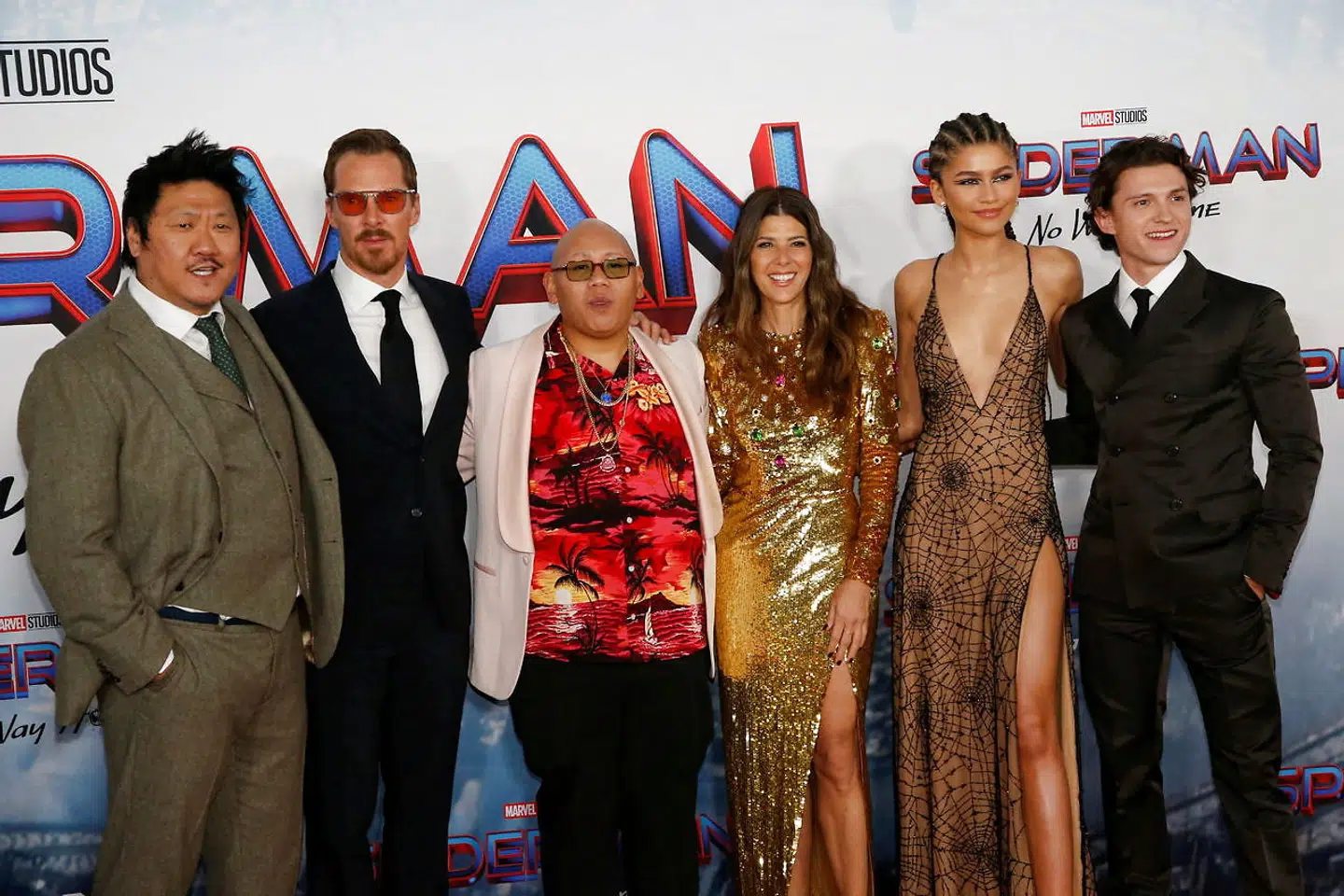 I denne uge var Benedict Cumberbatch til premiere på sin nyeste film Spiderman 'No Way Home' i Los Angeles. Foto REUTERS/Mario Anzuoni.