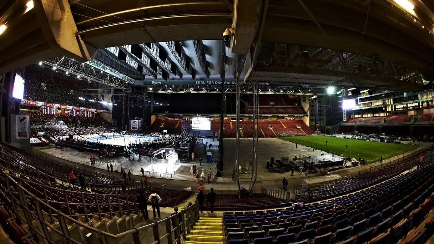 Parken har lagt bane til mange forskellige aktiviteter. Her er det EM i Volleyball 2013. Foto: Visit Copenhagen.