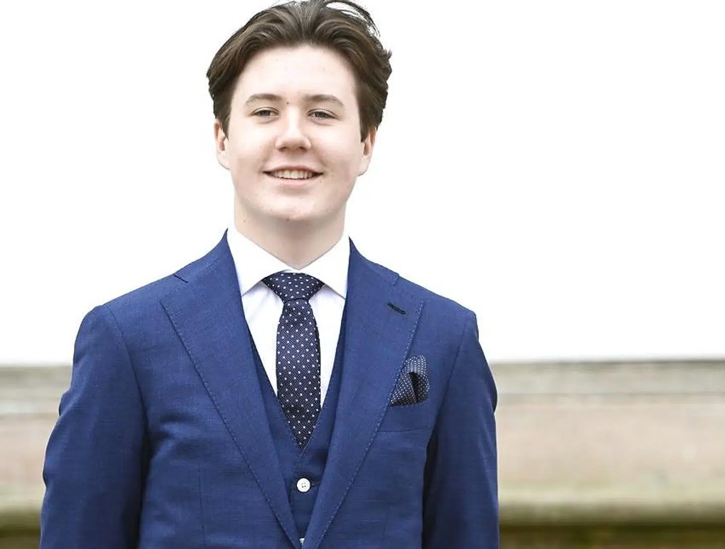 Prins Christian ved sin konfirmation I Fredensborg Slotskirke lørdag d. 15. maj 2021. Foto Bax Lindhardt.