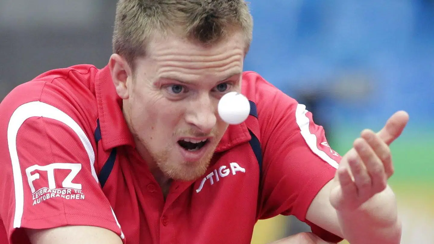 Finn Tugwell har været en af Danmarks bedste bordtennisspillere og har vundet over tyve medaljer.