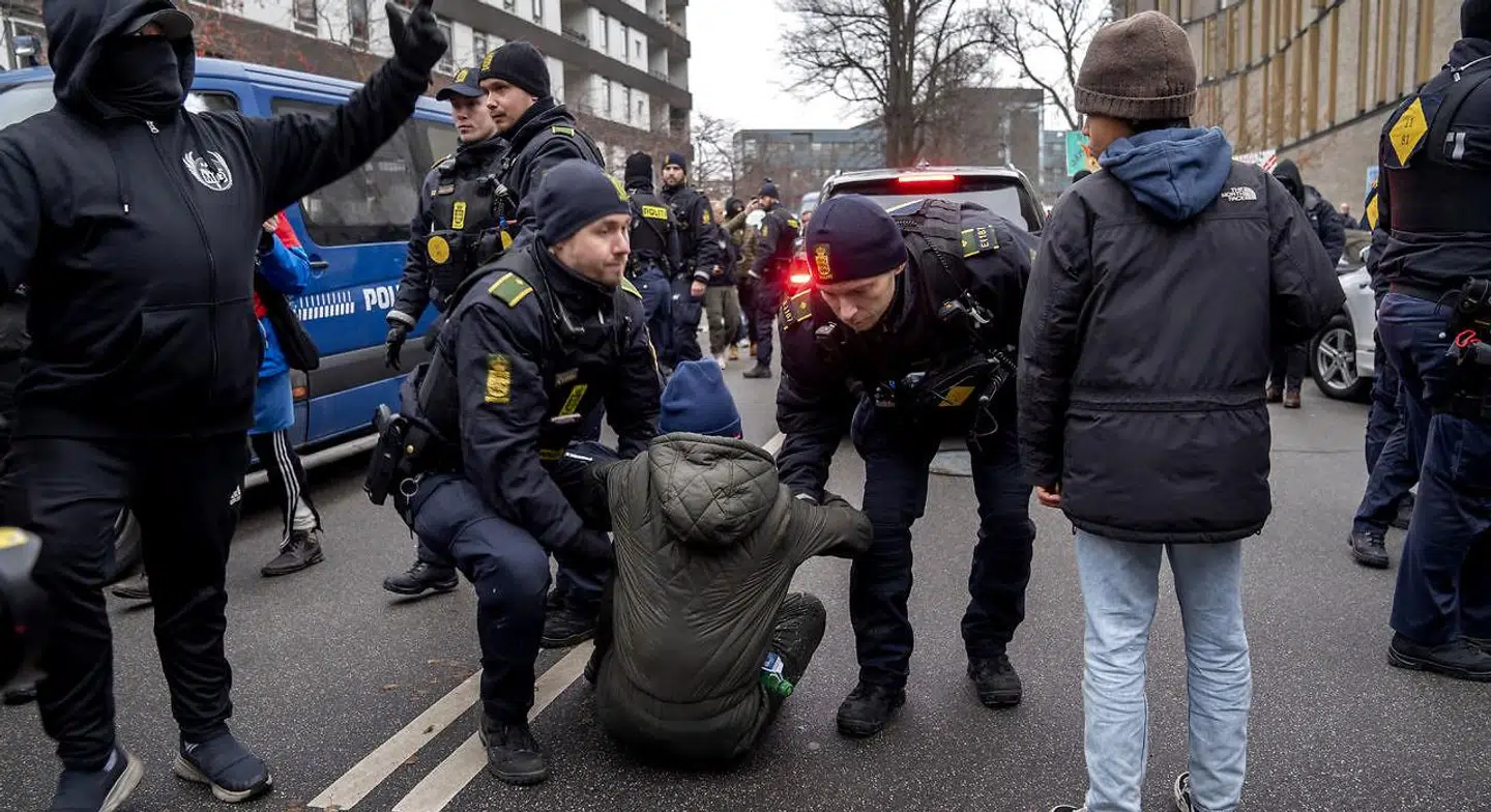 Demonstration foran Retten på Frederiksberg