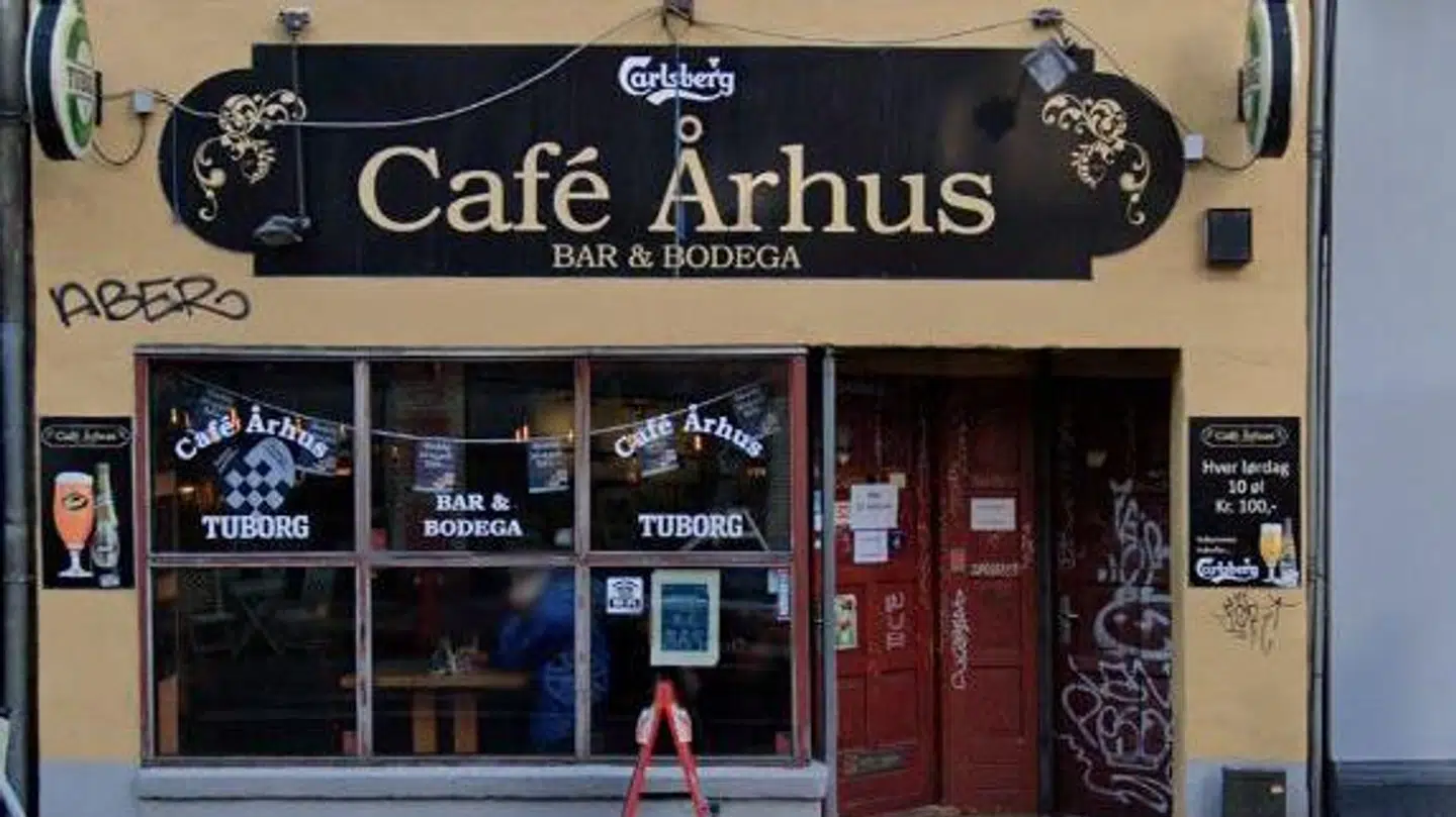 Café Århus har fået en bøde på 5.000 kroner.