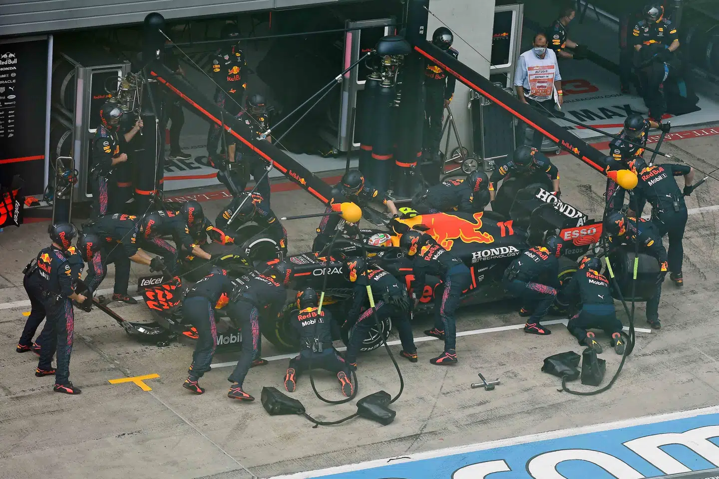 Red Bull - med danske Ole Schack på holdet - præsterer som regel de hurtigste pitstops i Formel 1.