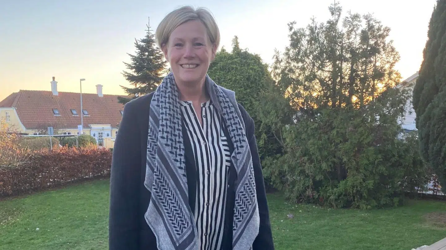Gitte Sunesen i dag.