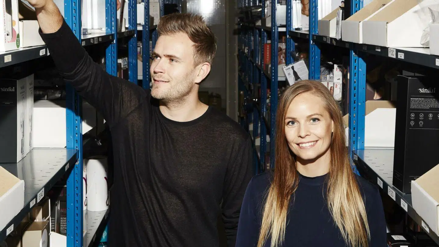Tonny Andersen og Mathilde Mackowski er stifterne af Sinful.
