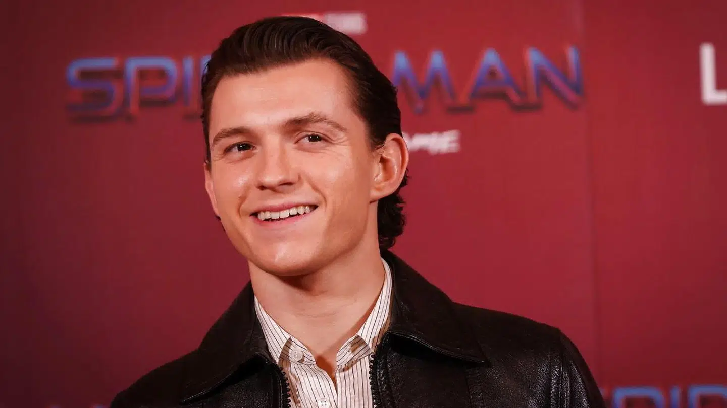 Skuespiller Tom Holland til forpremiere på den snartkommende Spider-Man-film 'No Way Home' i december 2021. Filmen får premiere senere på måneden.