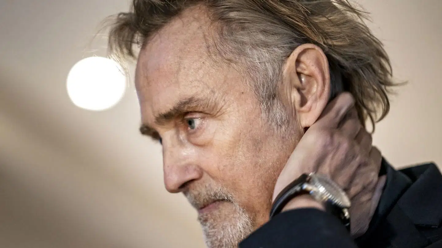 Lars Høgh udgiver bogen 'Der er antal på alt' ved en bogreception hos forlaget Lindhardt og Ringhof i København, tirsdag 16. november 2021. (Foto: Mads Claus Rasmussen/Ritzau Scanpix)