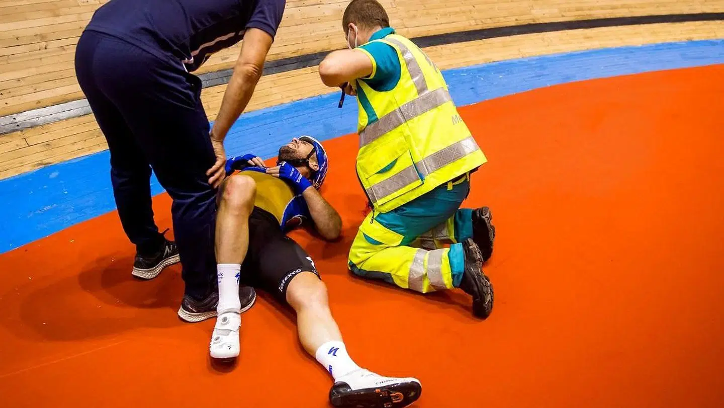 Cavendish var netop i gang med at komme sig ovenpå et slemt styrt.