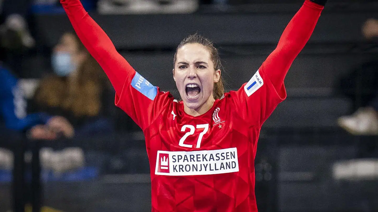 Louise Burgaard under årets VM i Granollers.