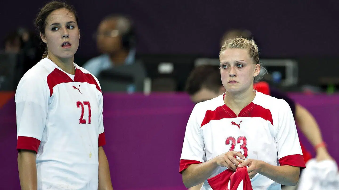 Louise Burgaard (tv) var med til OL i London i 2012.