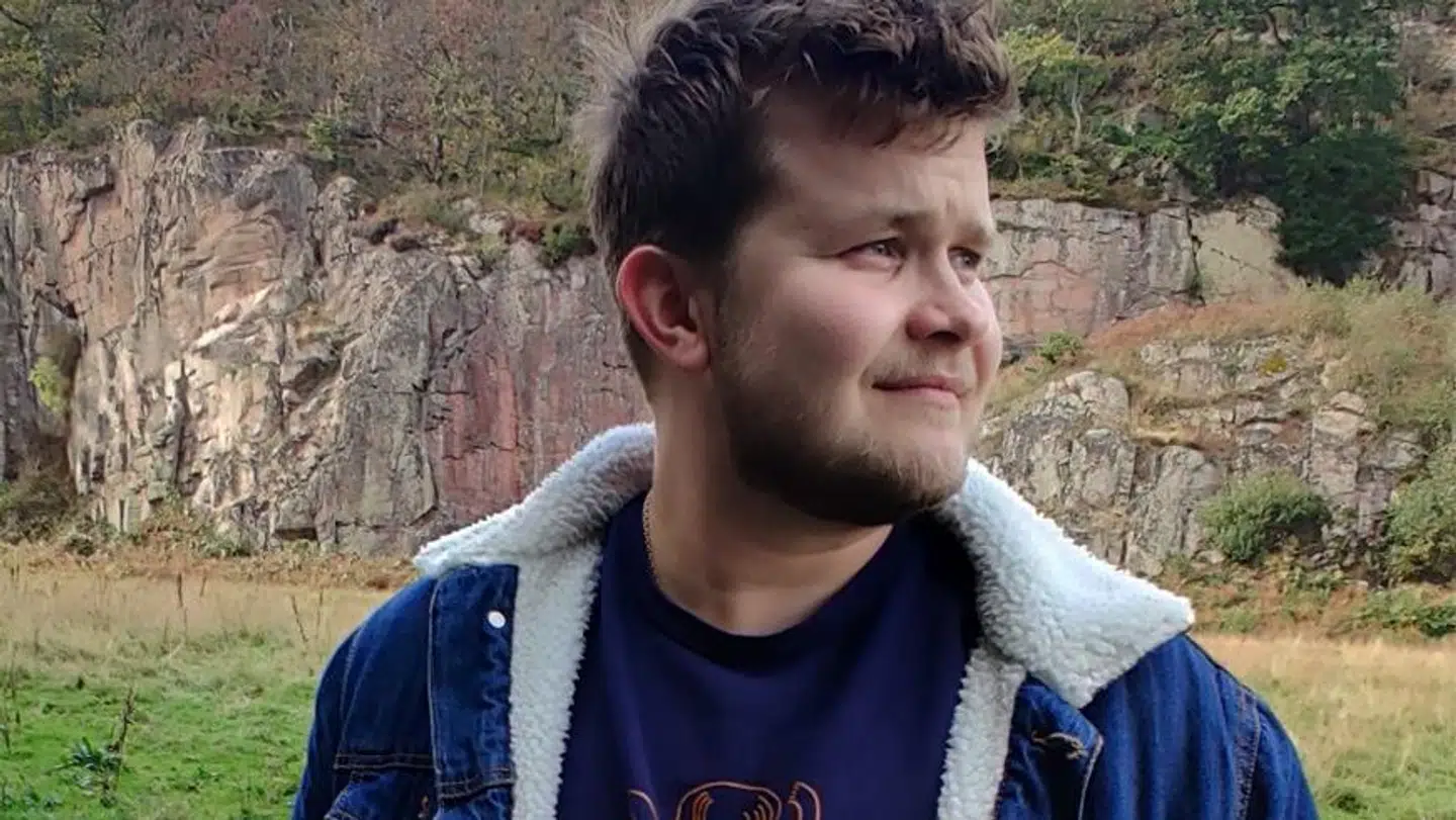 Mathias Sørensen kom tirsdag lidt senere på arbejde.