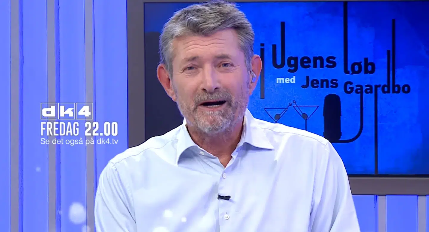 'Ugens løb med Jens Gaardbo' fik premiere på DK4 fredag 19. november. Aktualitetsprogrammet kommer til at strække sig over seks udsendelser.