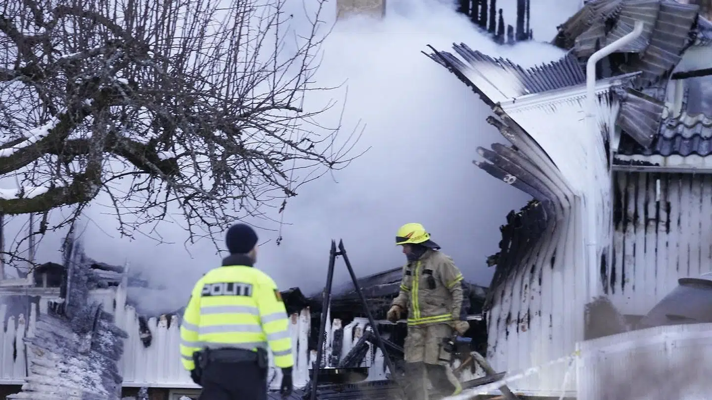 En hel familie frygtes døde.