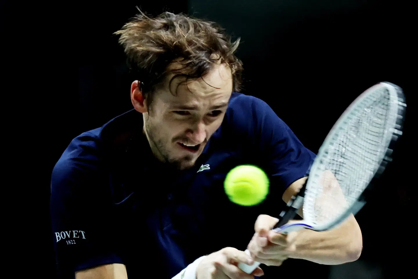 Daniil Medvedev sørgede for den afgørende sejr til Rusland. Sergio Perez/Reuters