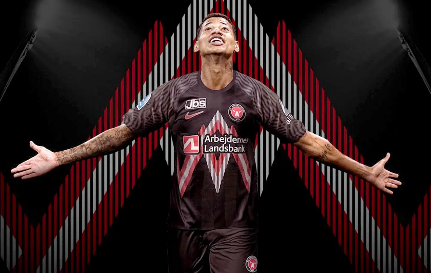 Marrony, da han blev præsenteret i FC Midtjylland