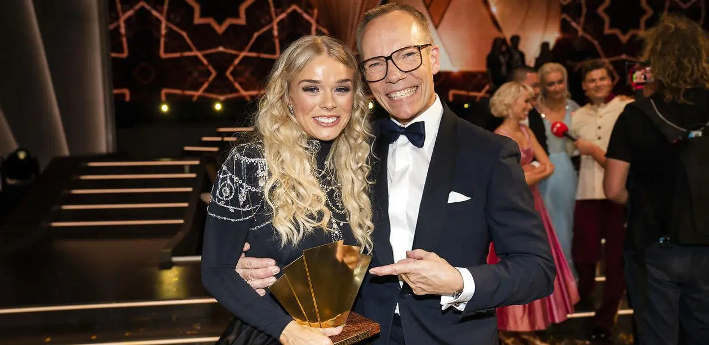 'Vild med dans'-vinderen Asta Björk Ivarsdottir (tv.).