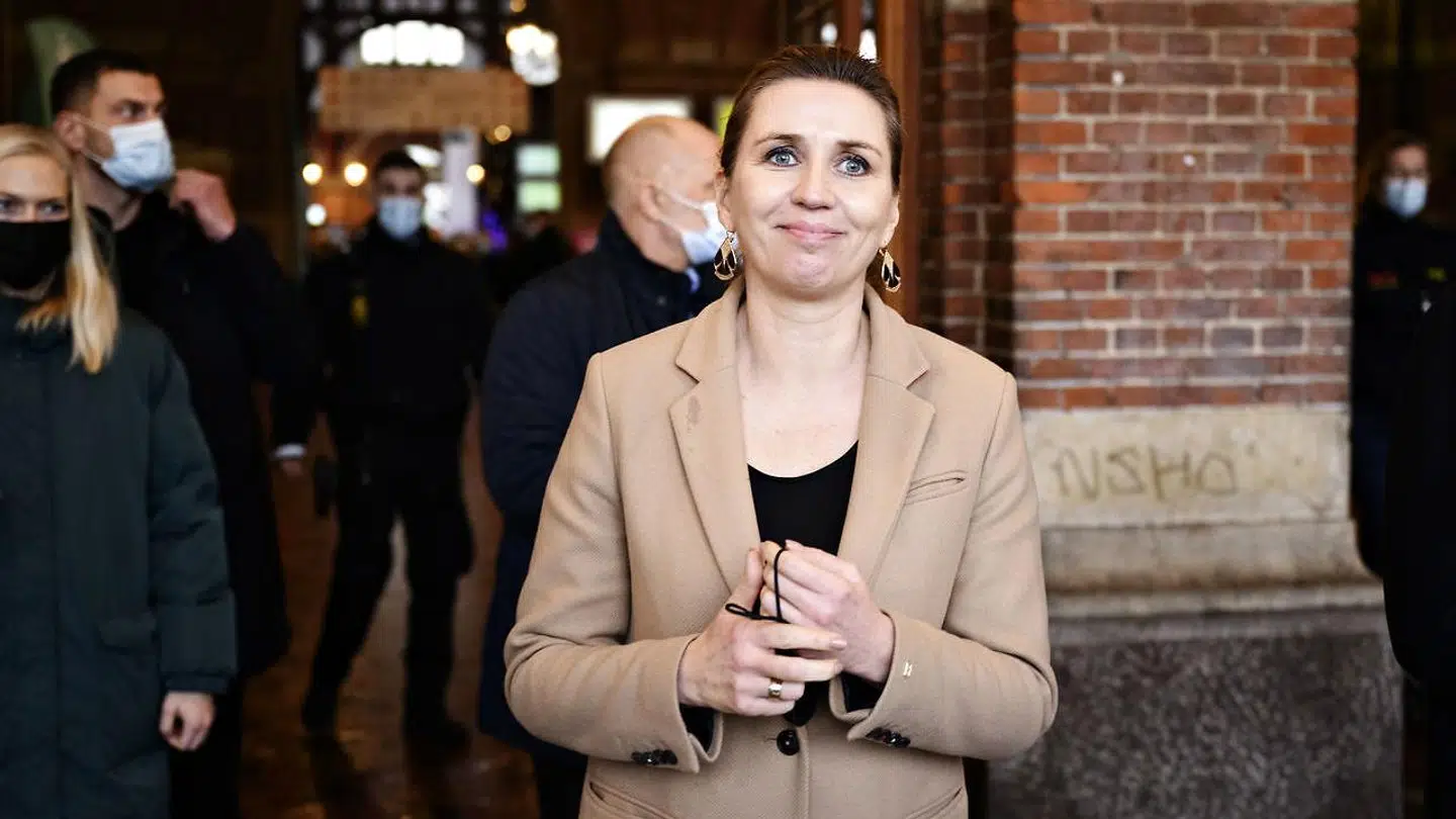 Statsminister Mette Frederiksen (S) erkender sin fejl (Foto: Philip Davali/Ritzau Scanpix)