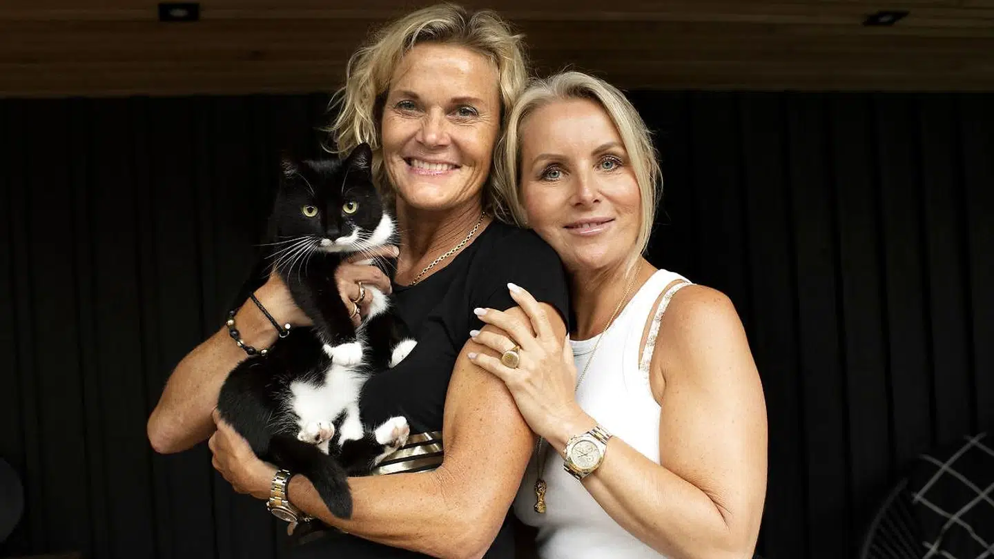 Christina Bøving og Charlotte Bøving og Christina.