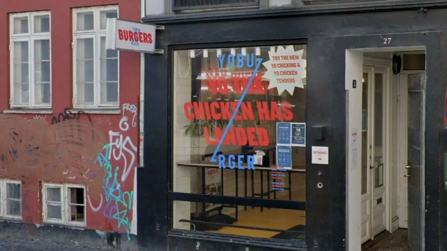 YoBurger i Gothersgade har tidligere fået en sur smiley og bøde for dårlig vedligeholdelse. Foto: Google Street View