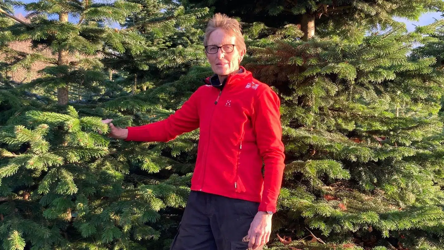 Ann finder ro i naturen.