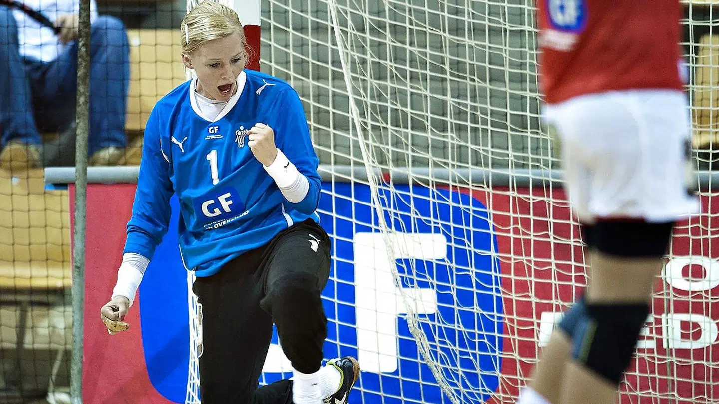 Sandra Toft ved VM i 2011.