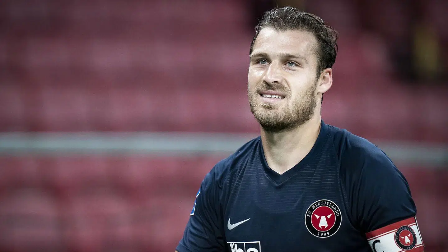FC Midtjyllands Erik Sviatchenko ville ikke tale med pressen efter mandagens skuffelse.