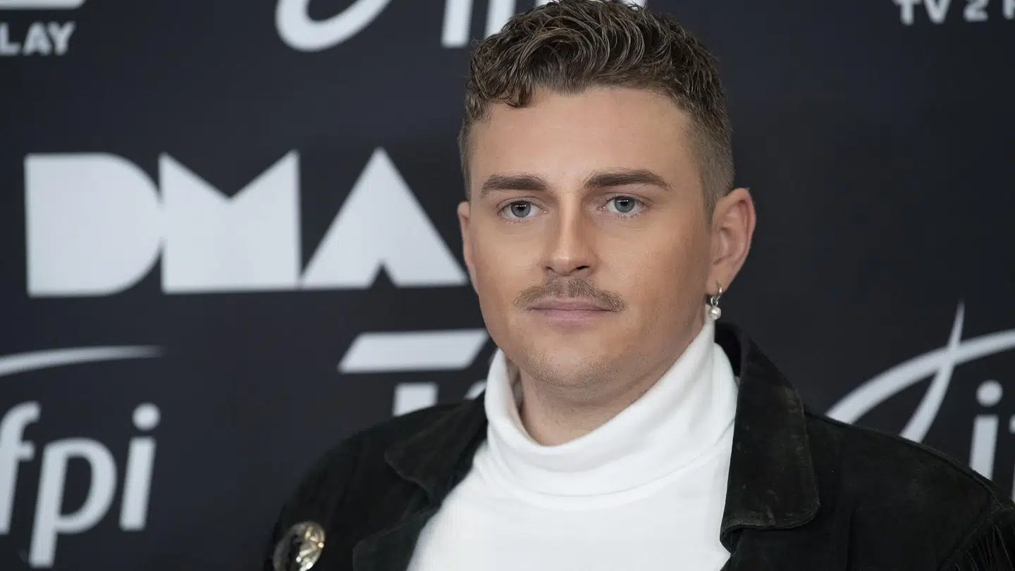 Jesper Groth til Danish Music Awards 2021.