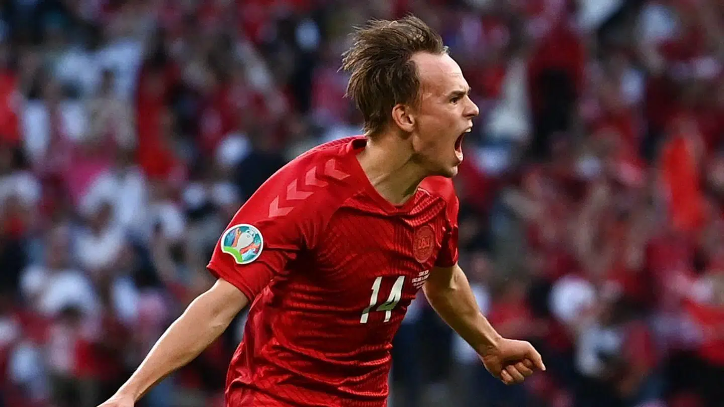 Mikkel Damsgaard scorede flere gange under sommerens EM.