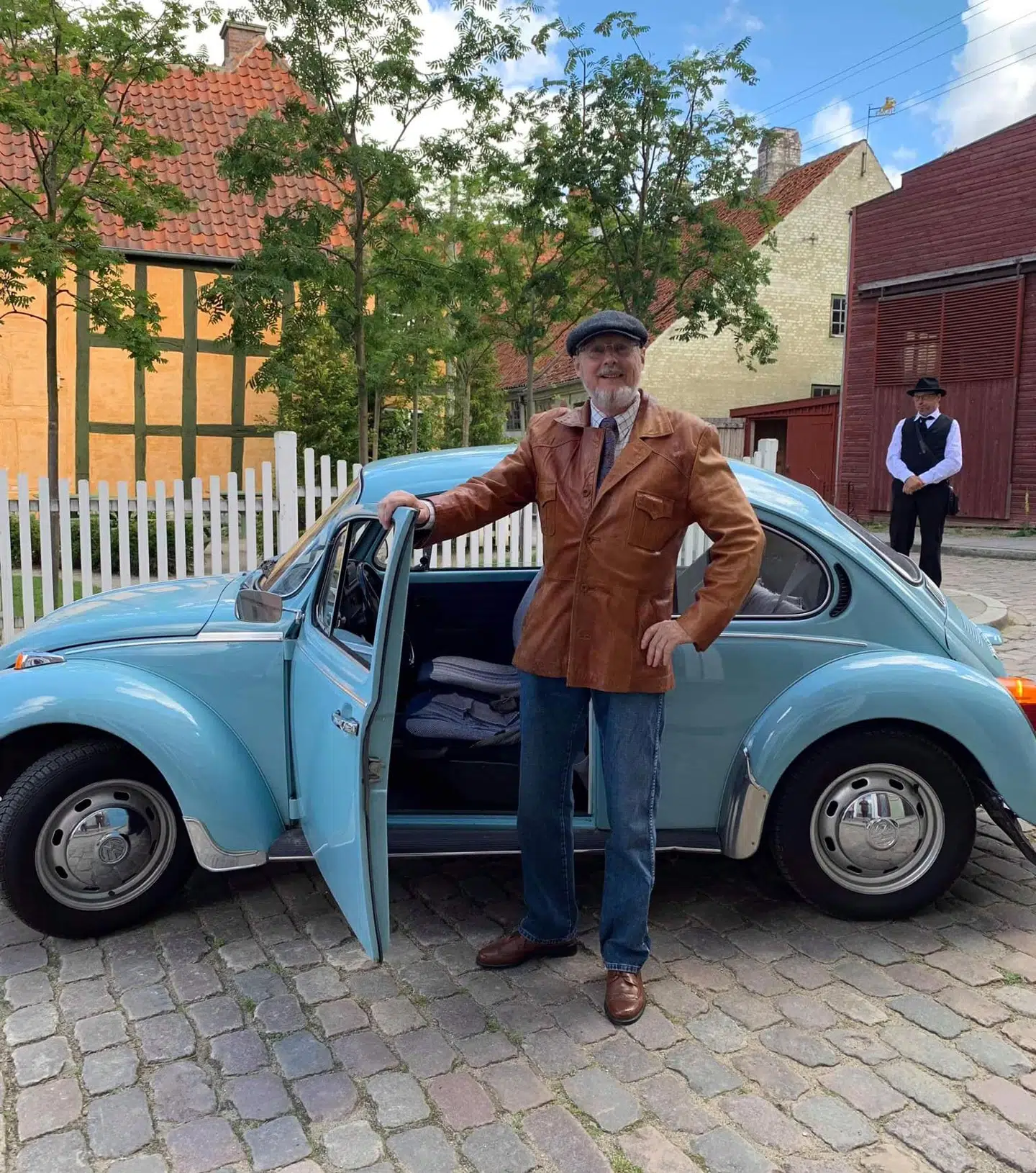 Lars Brender har arbejdet som kusk i mange år og arbejde i en periode sammen med den afdøde kvinde. Af hensyn til familien har B.T. Aarhus undladt at skrive hendes navn. Foto: Aarhus Kaperkørsel