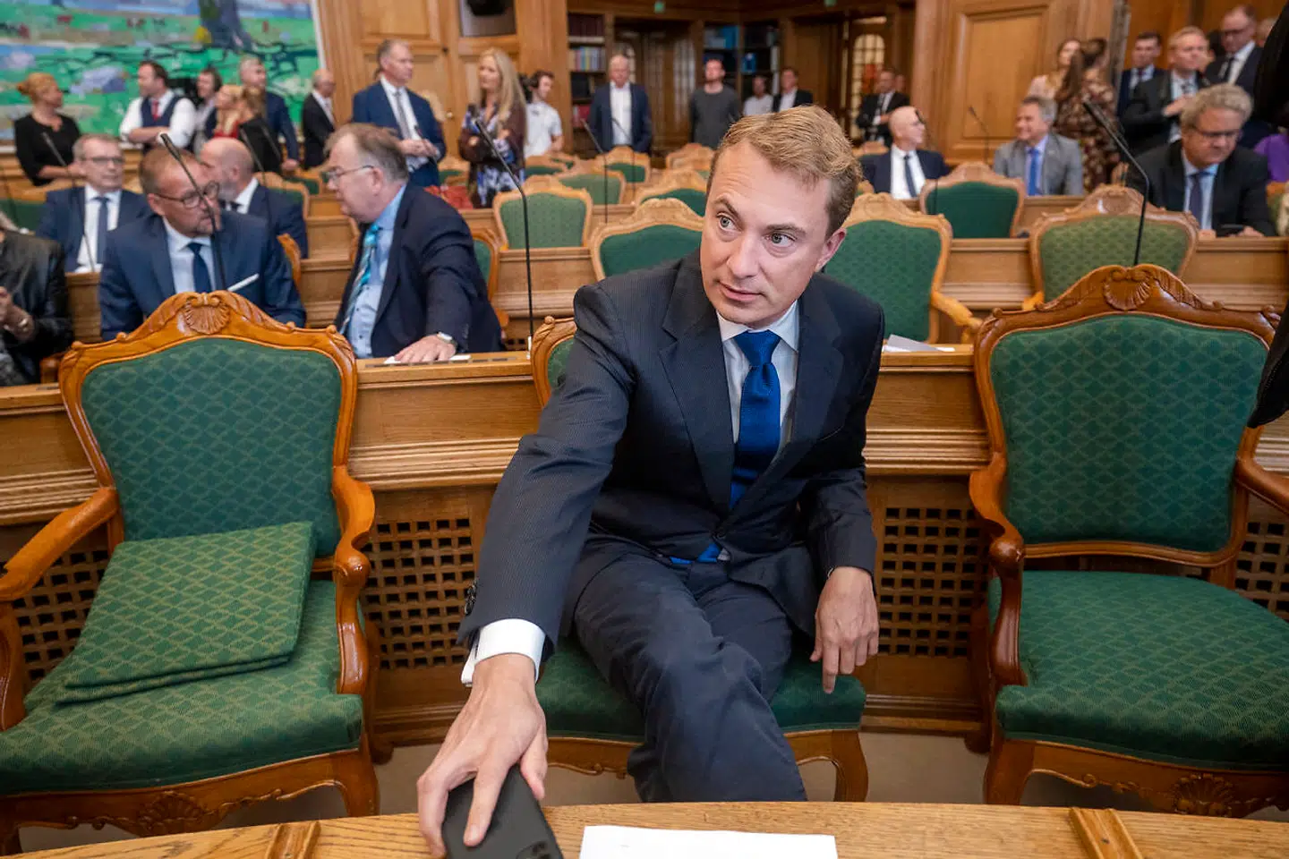 Morten Messerschmidt vil være formand for Dansk Folkeparti. (Arkivfoto)