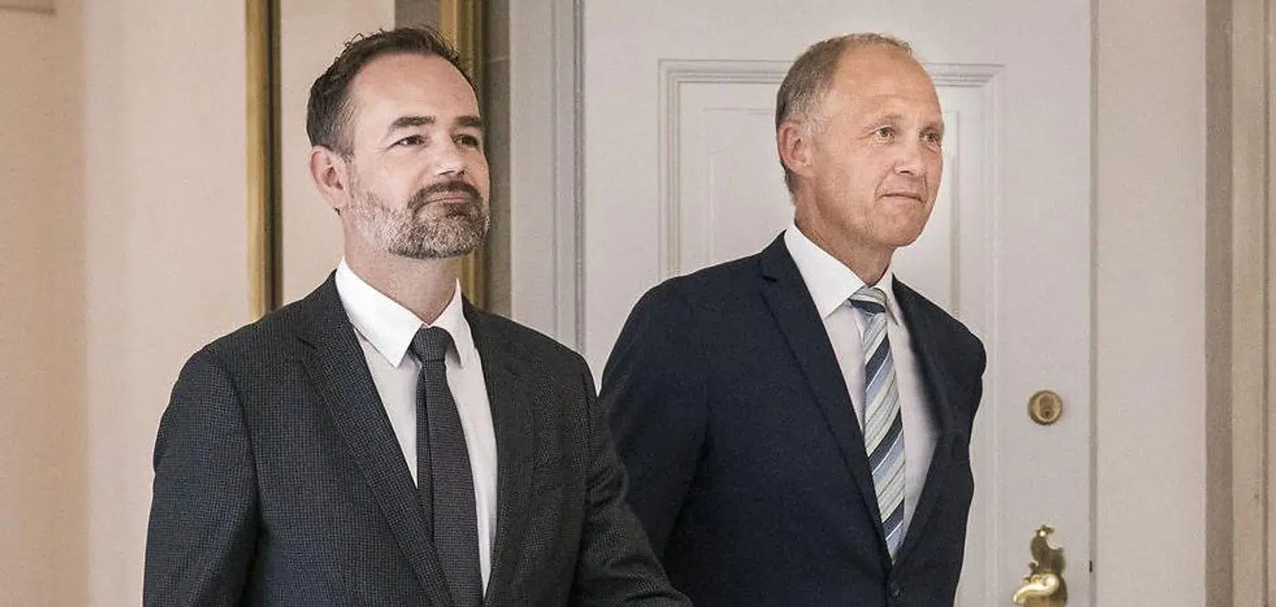 Jacob Bundsgaard og Martin Damm (th.)