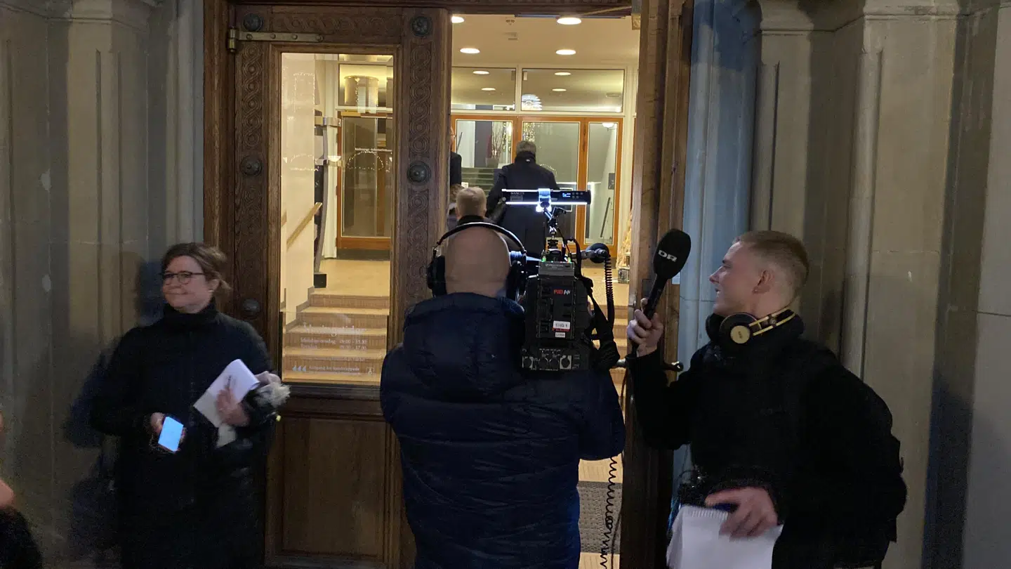 Der var stort presseopbud på Odense Rådhus i den forgangne uge. (Foto: Ann-Sophie Holm)