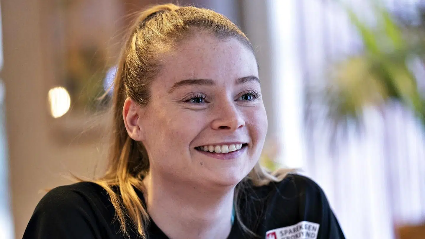 I dag er Althea Reinhardt ét stort smilo.