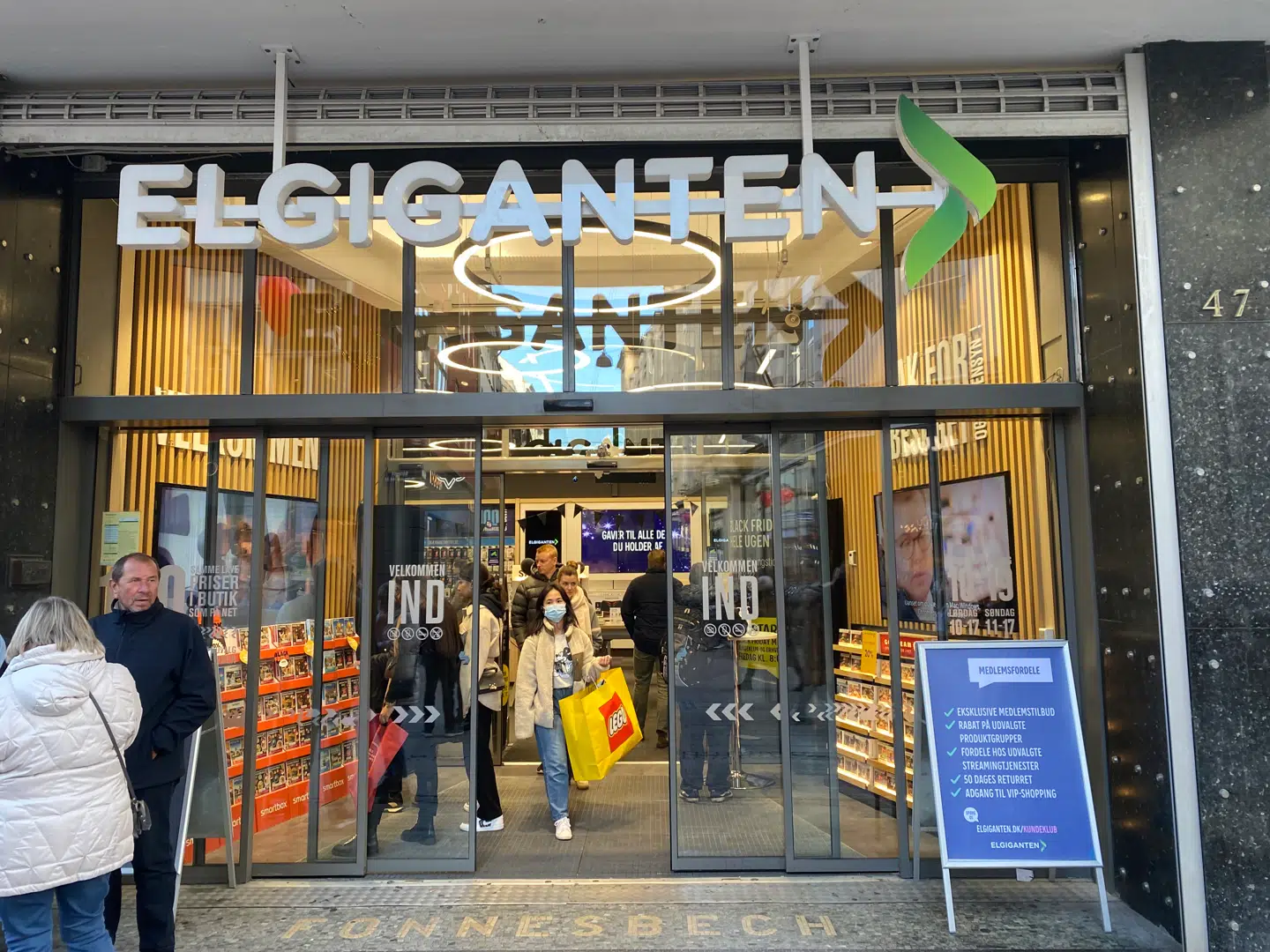Black Friday hos Elgiganten på Strøget