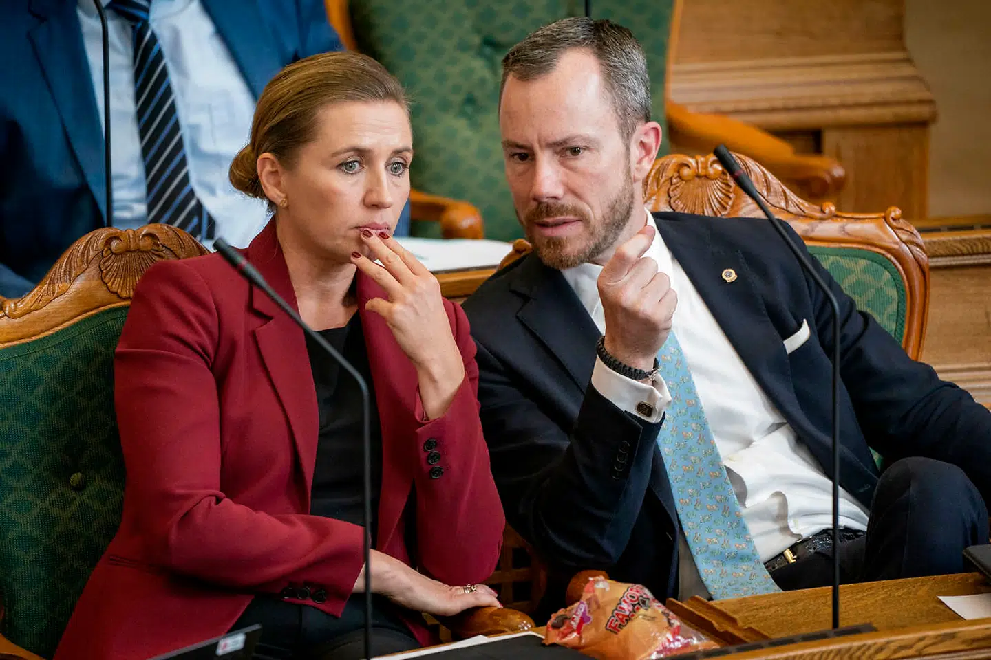 Statsminister Mette Frederiksen og Venstres formand Jakob Ellemann-Jensen er på officielt besøg i Ghana i disse dage. De skal også besøge fregatten Esbern Snare. (Arkivfoto)