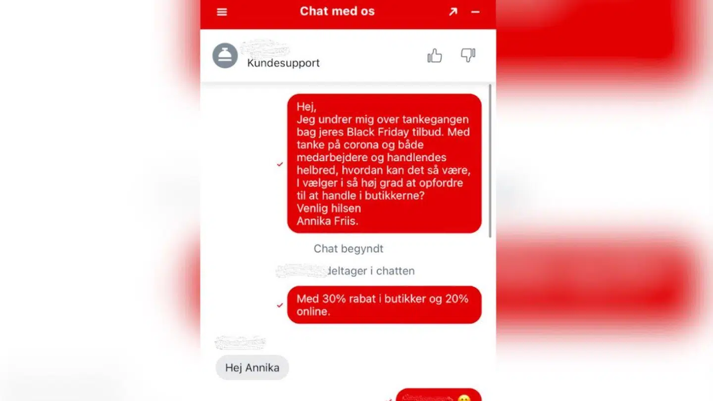 Annika Friis skrev til BRs kundeservice, da hun opdagede, at der var ti procents forskel på tilbuddene online og i de fysiske butikker. Foto: Privafoto.