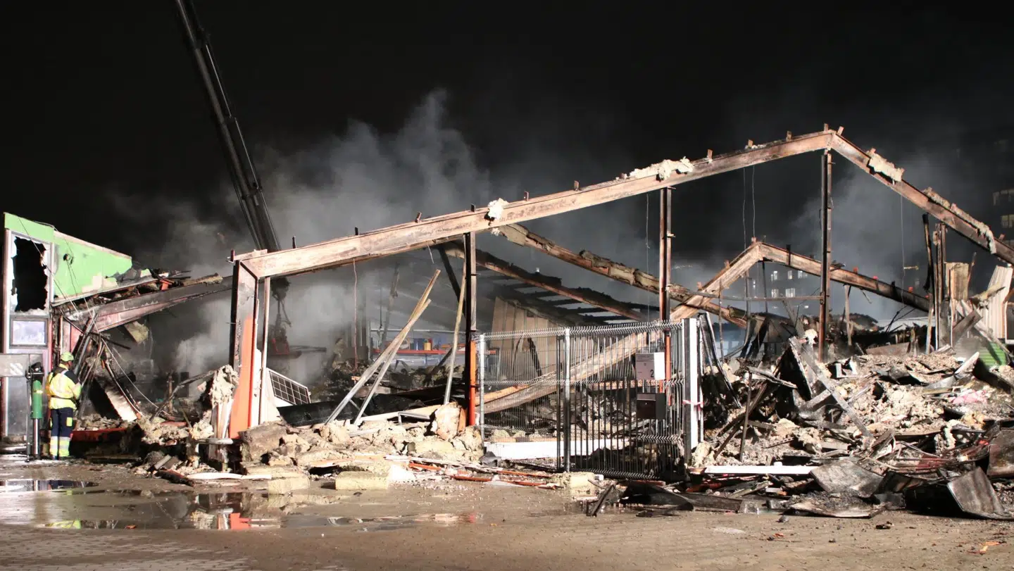 Intet stod til at redde. Foto: Presse-fotos.dk